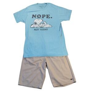 O’Neill Mens Hybrid Shorts Khaki 30 Quick Dry Beach Street Casual Essentials